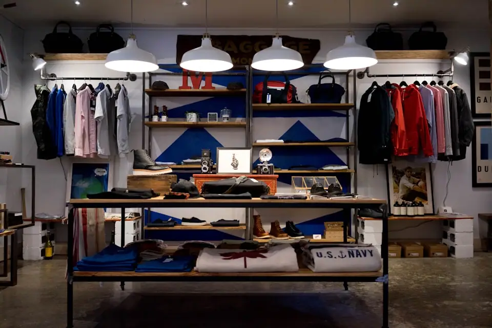Retail floor work for casual youth roles