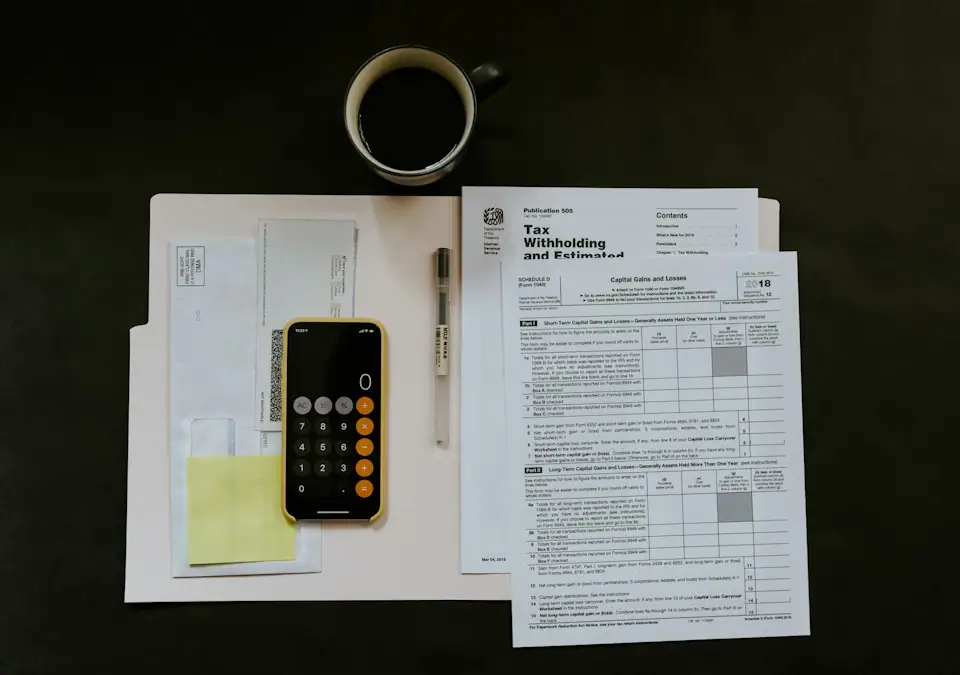 Payslip and workplace paperwork