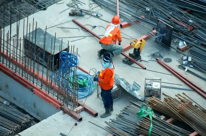 Construction site for new starters