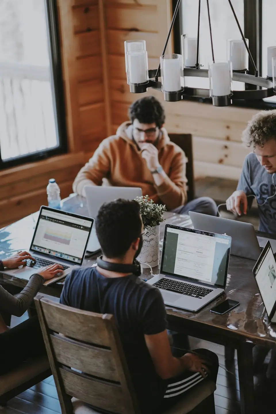 New starter orientation in a workplace
