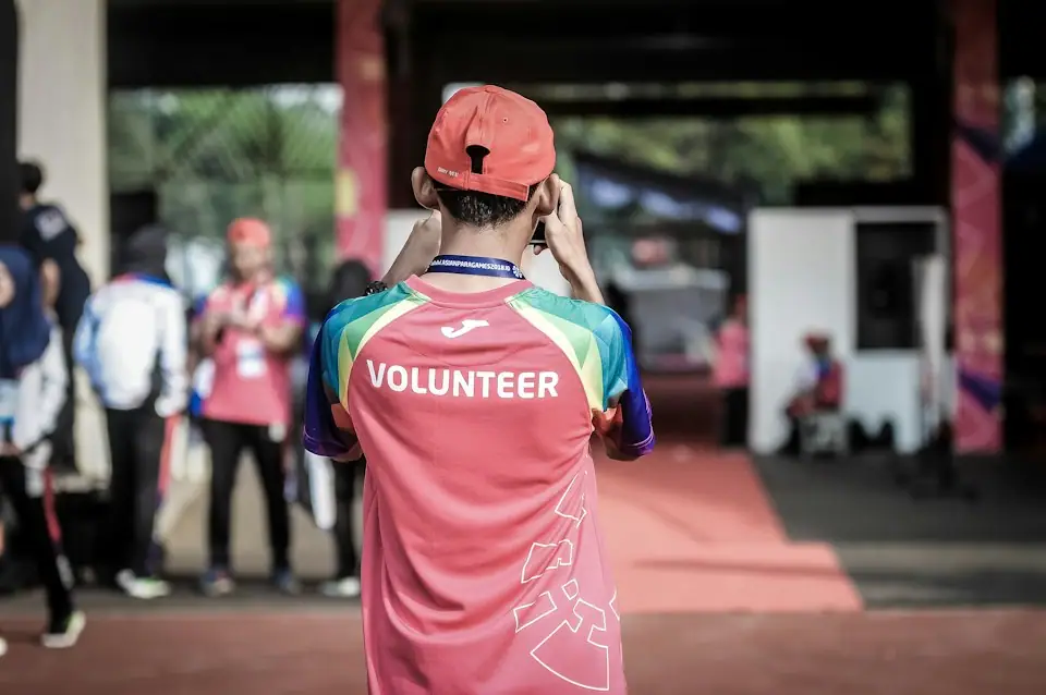 Community volunteer work leading toward paid roles